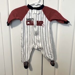 Daddy’s champ baby sleeper